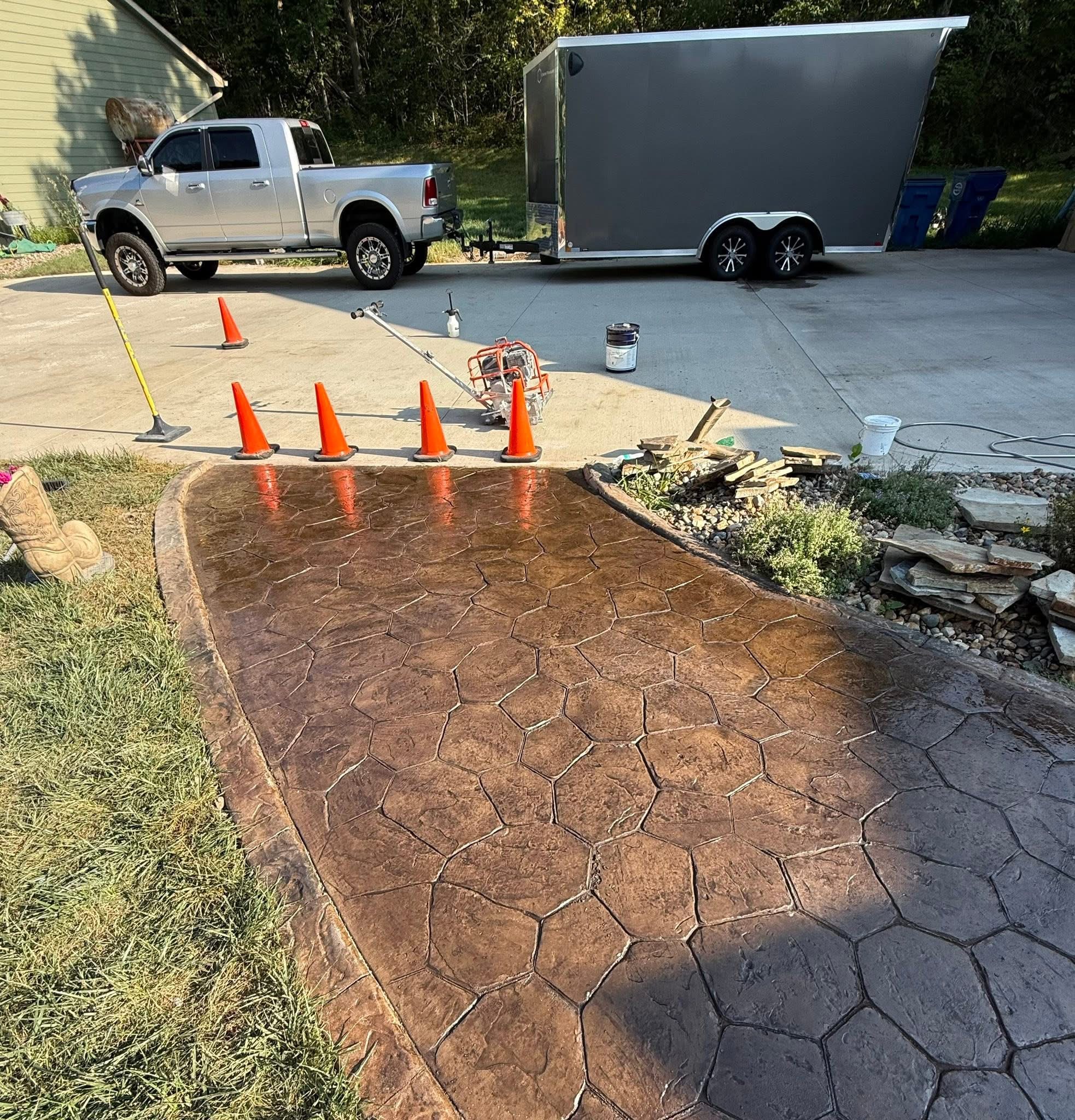 Professional concrete construction project 36